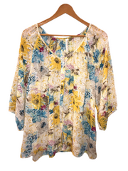Chiffon See through Size Large Chest 20/21 length 27