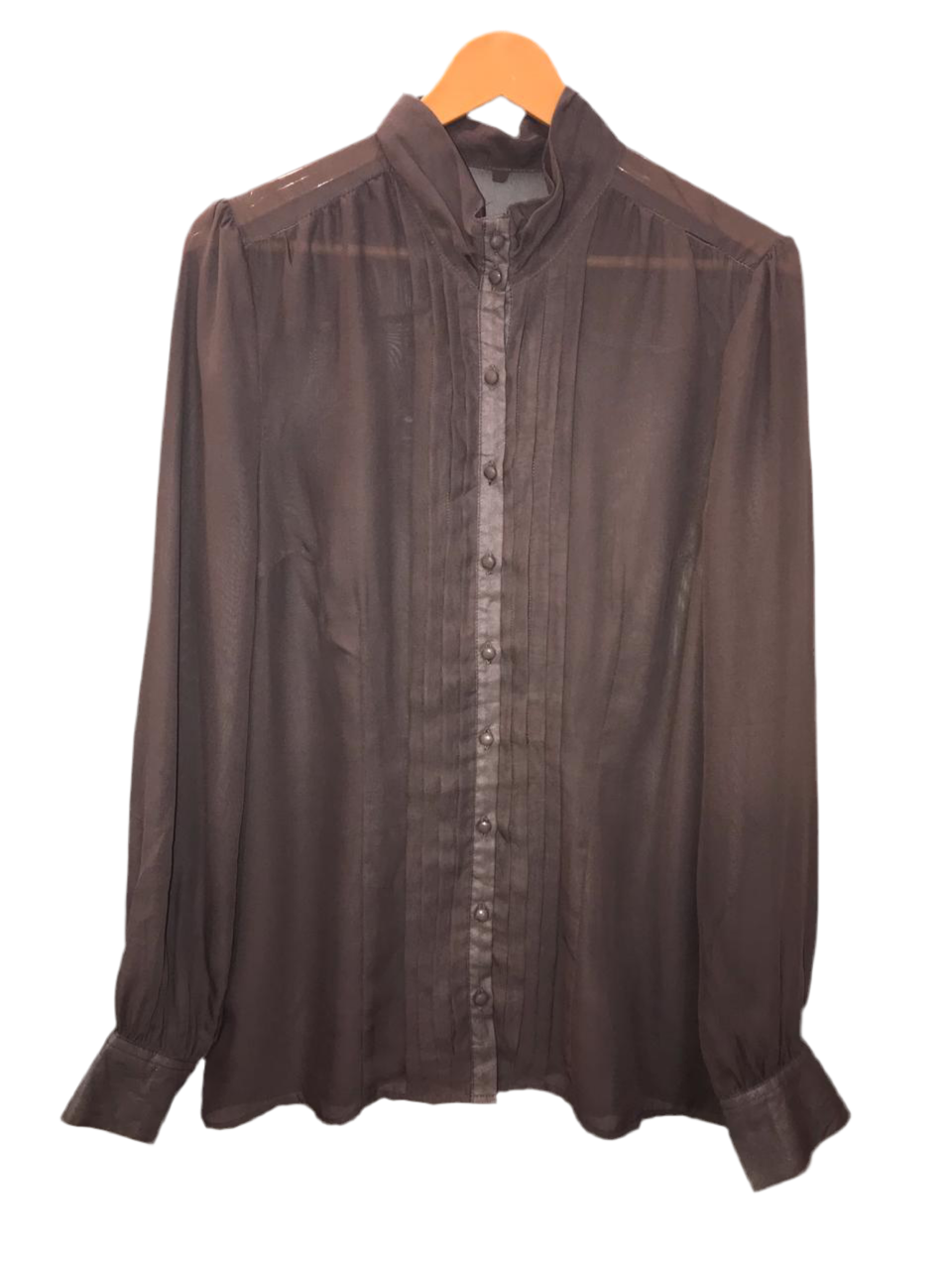 Top Chiffon See through Size Medium Chest 19 length 27