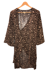 Dress See Through Size S/M Front side note