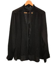 Top Size L Chest 20 length 27 See Through