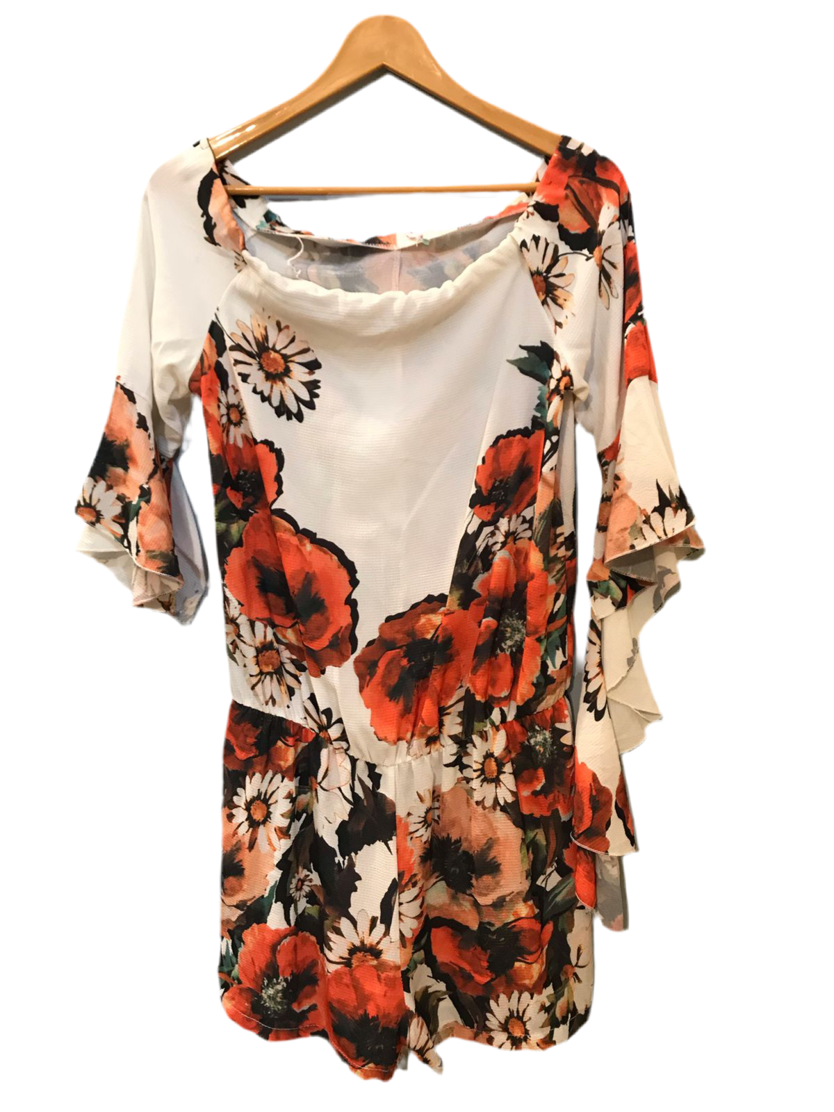 Off Shoulder Dress Sleeves Amrela Size S