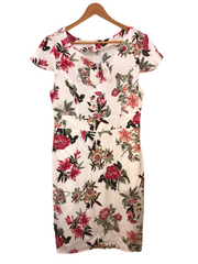 Short Floral Dress Cotton Size S length 36